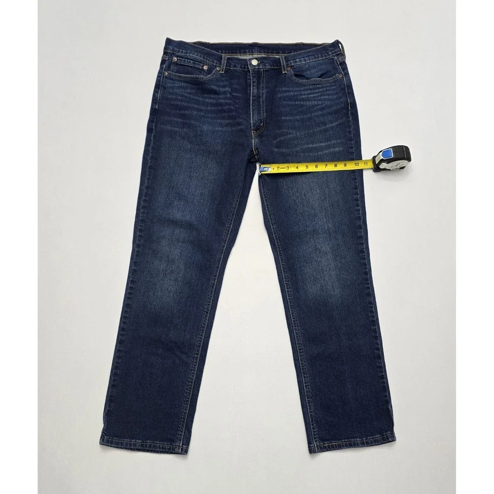 Levis 541 Athletic Taper Jeans Mens 38x32 Dark Wash Indigo Denim 18181-0074